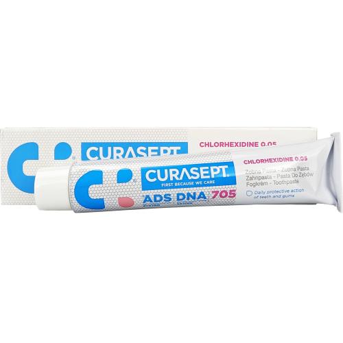 Curaprox Curasept 705 Daily Protective Action Toothpaste Οδοντόκρεμα Καθημερινής Φροντίδας για Δόντια & Ούλα 75ml